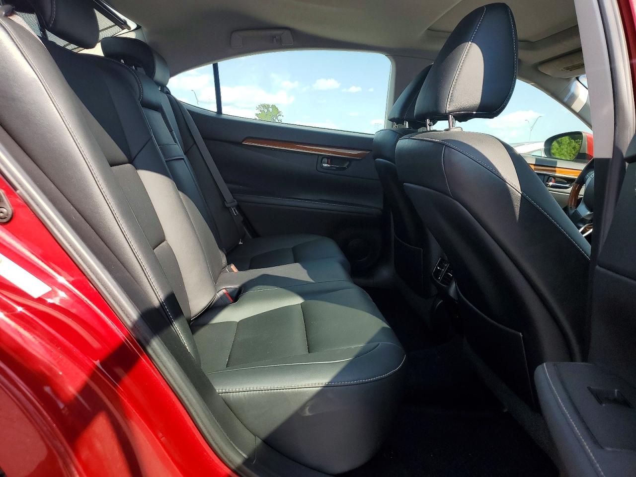 2013 Lexus Es 300h Red vin: JTHBW1GG2D2006939