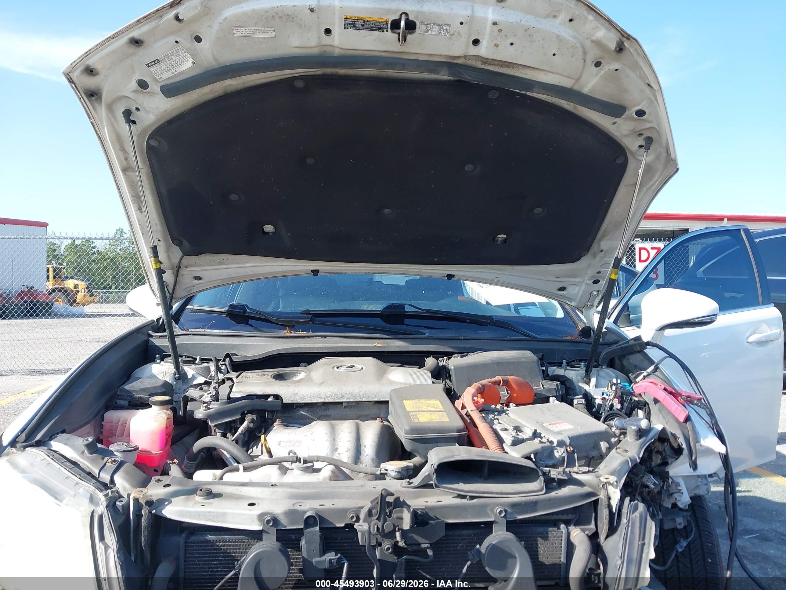 2013 Lexus Es 300h   Белый vin: JTHBW1GG2D2008738