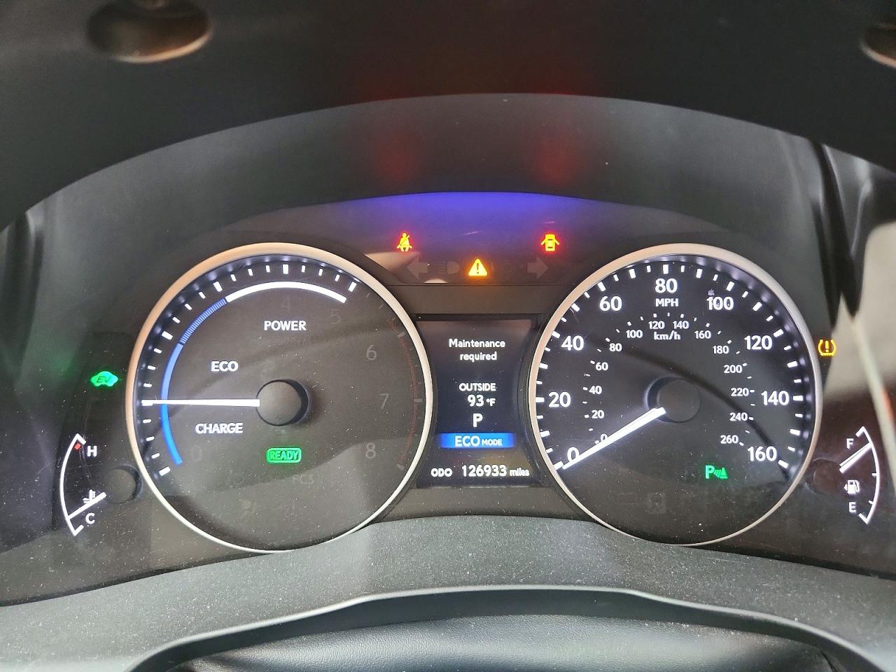 2013 Lexus Es 300h White vin: JTHBW1GG2D2010134