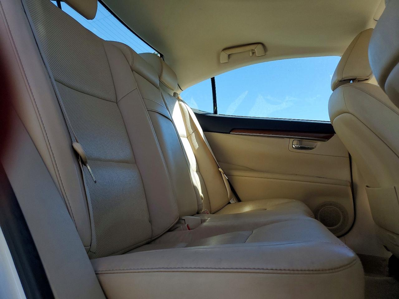 2013 Lexus Es 300h Base White vin: JTHBW1GG2D2012191