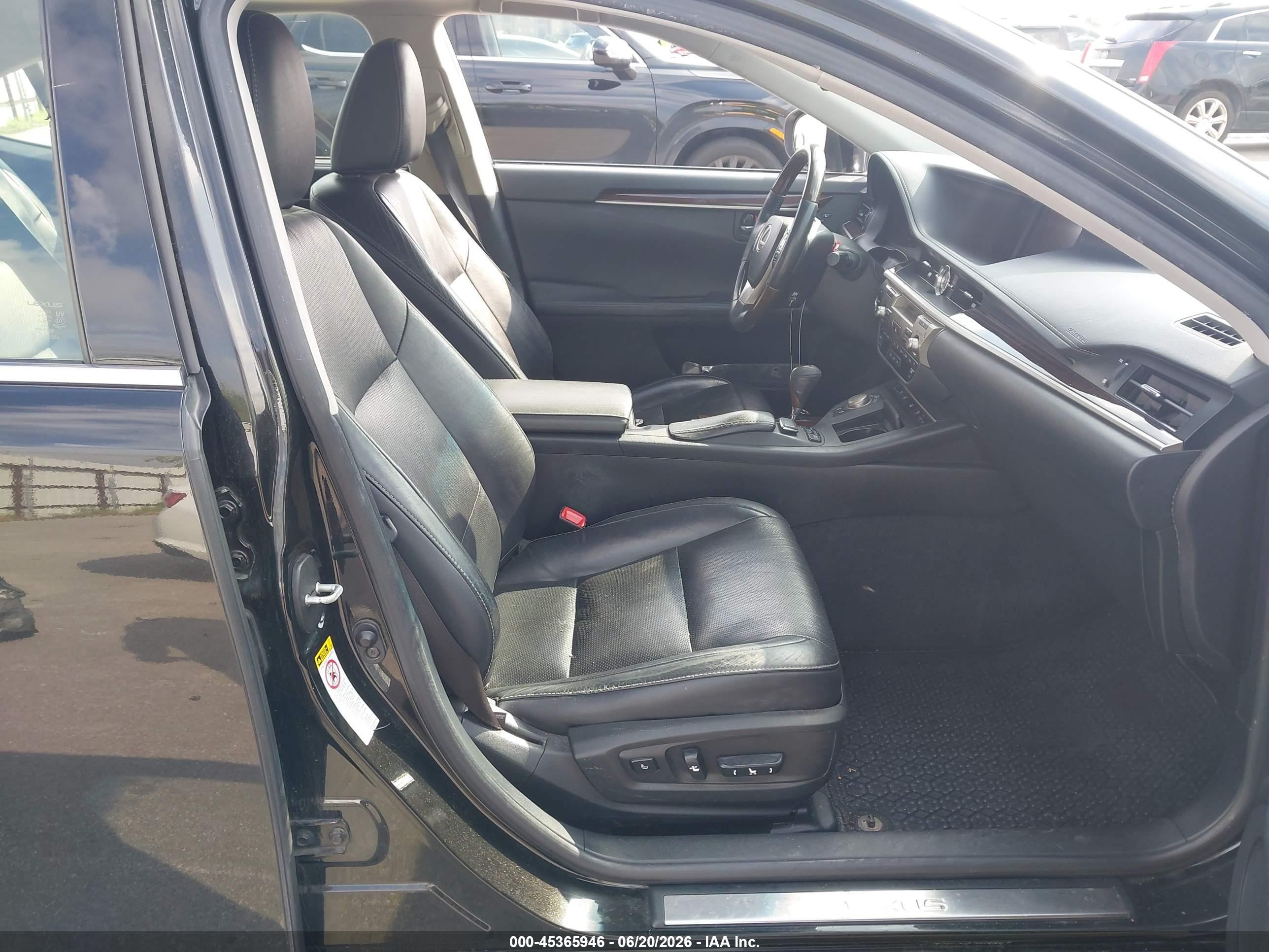2013 Lexus Es 300h   Черный vin: JTHBW1GG2D2017407