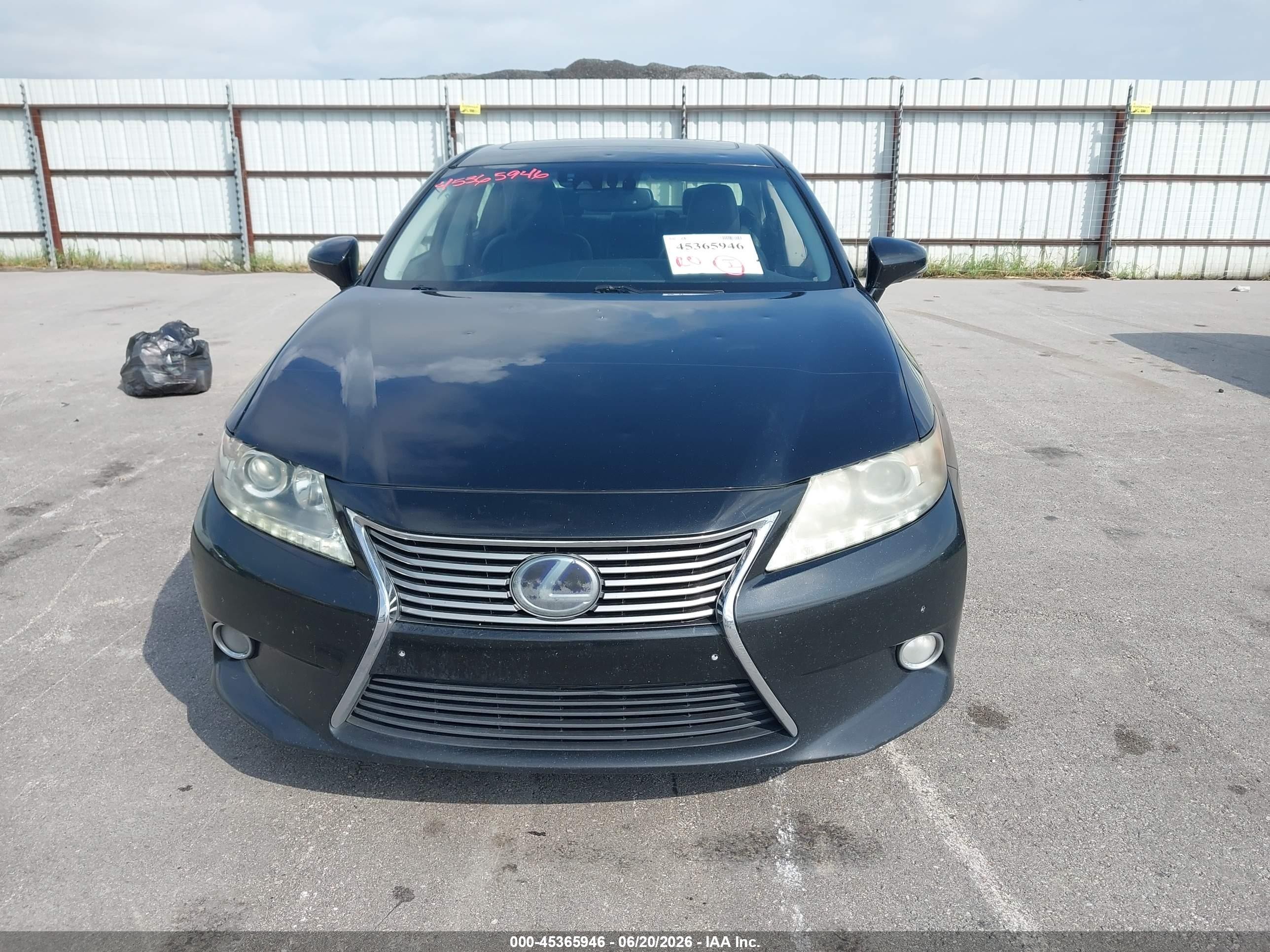2013 Lexus Es 300h   Черный vin: JTHBW1GG2D2017407