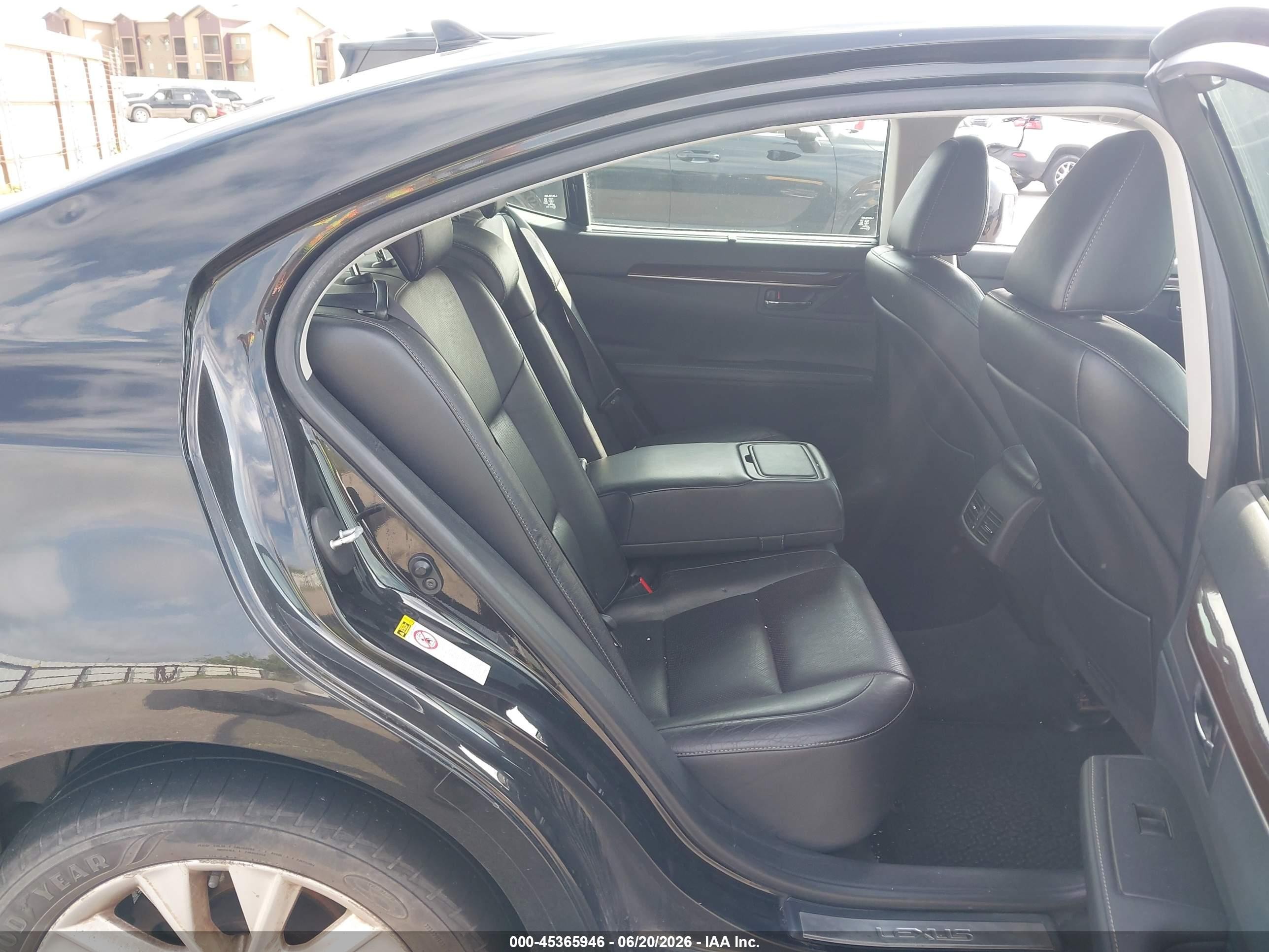 2013 Lexus Es 300h   Черный vin: JTHBW1GG2D2017407