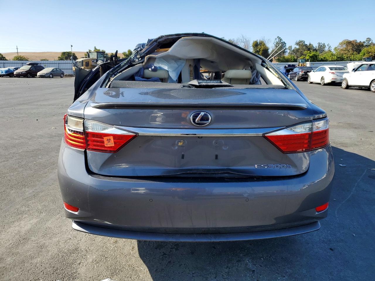2013 Lexus Es 300h Gray vin: JTHBW1GG2D2022297