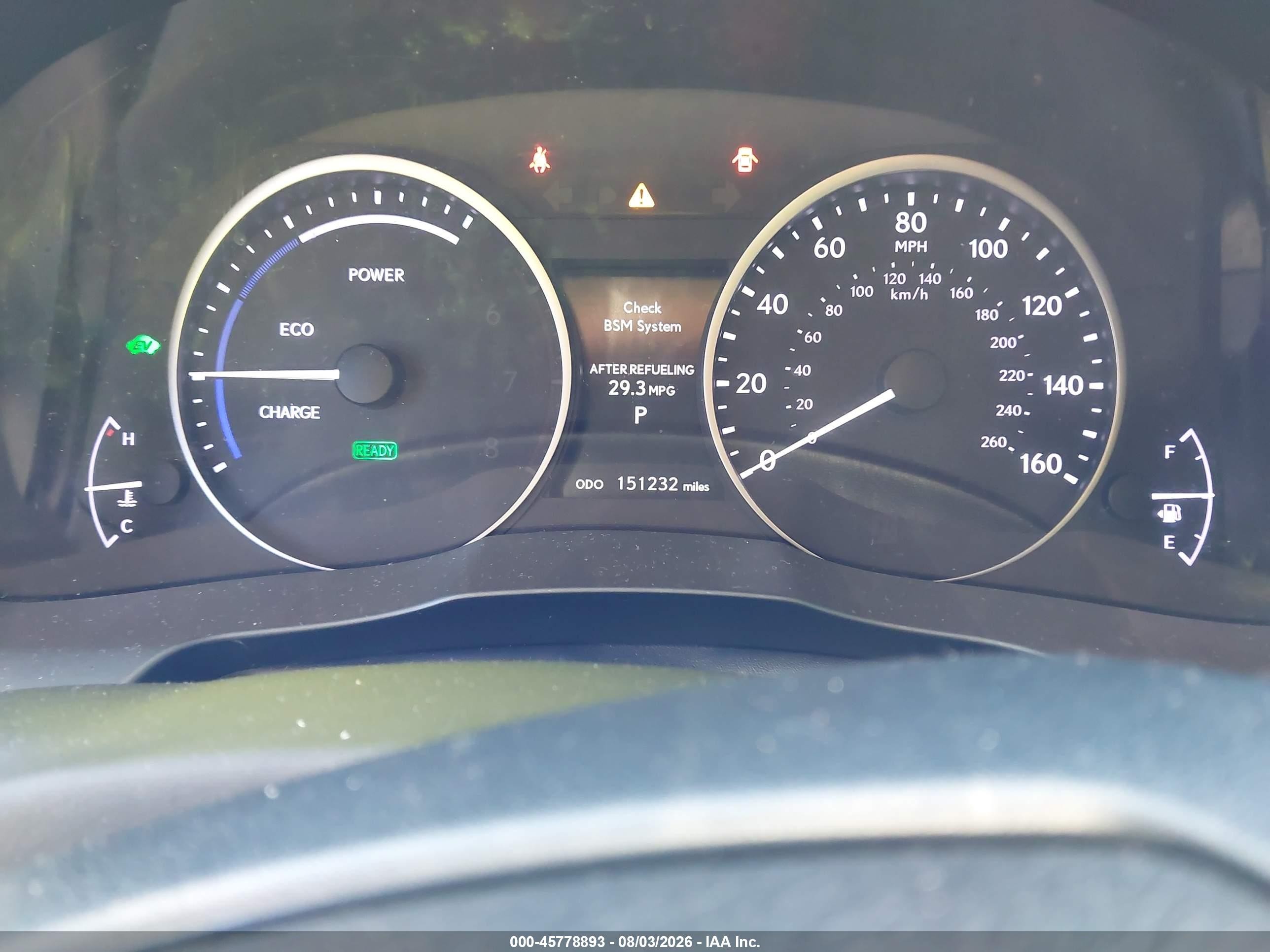 2013 Lexus Es 300h Silver vin: JTHBW1GG2D2026673