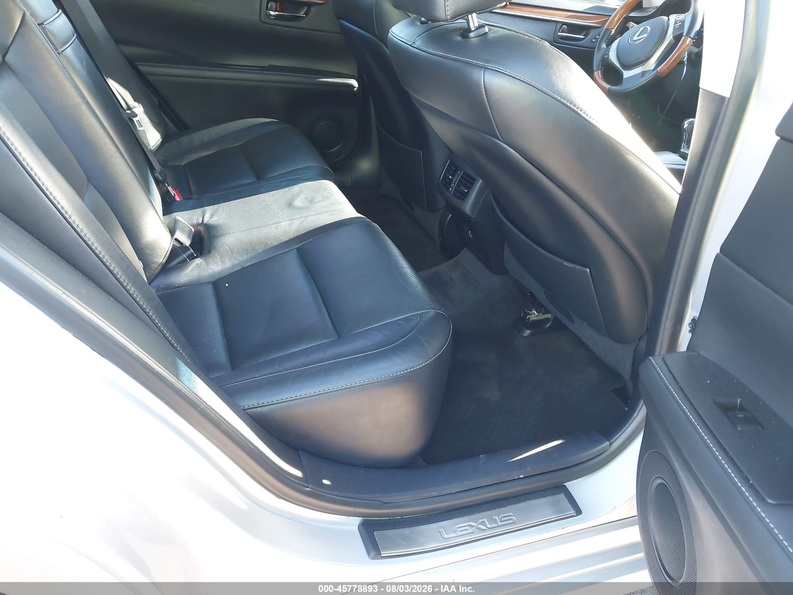 2013 Lexus Es 300h Silver vin: JTHBW1GG2D2026673