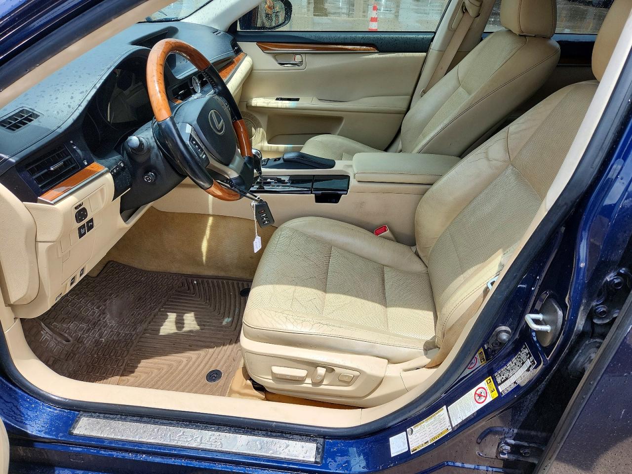 2013 Lexus Es 300h Blue vin: JTHBW1GG2D2026978