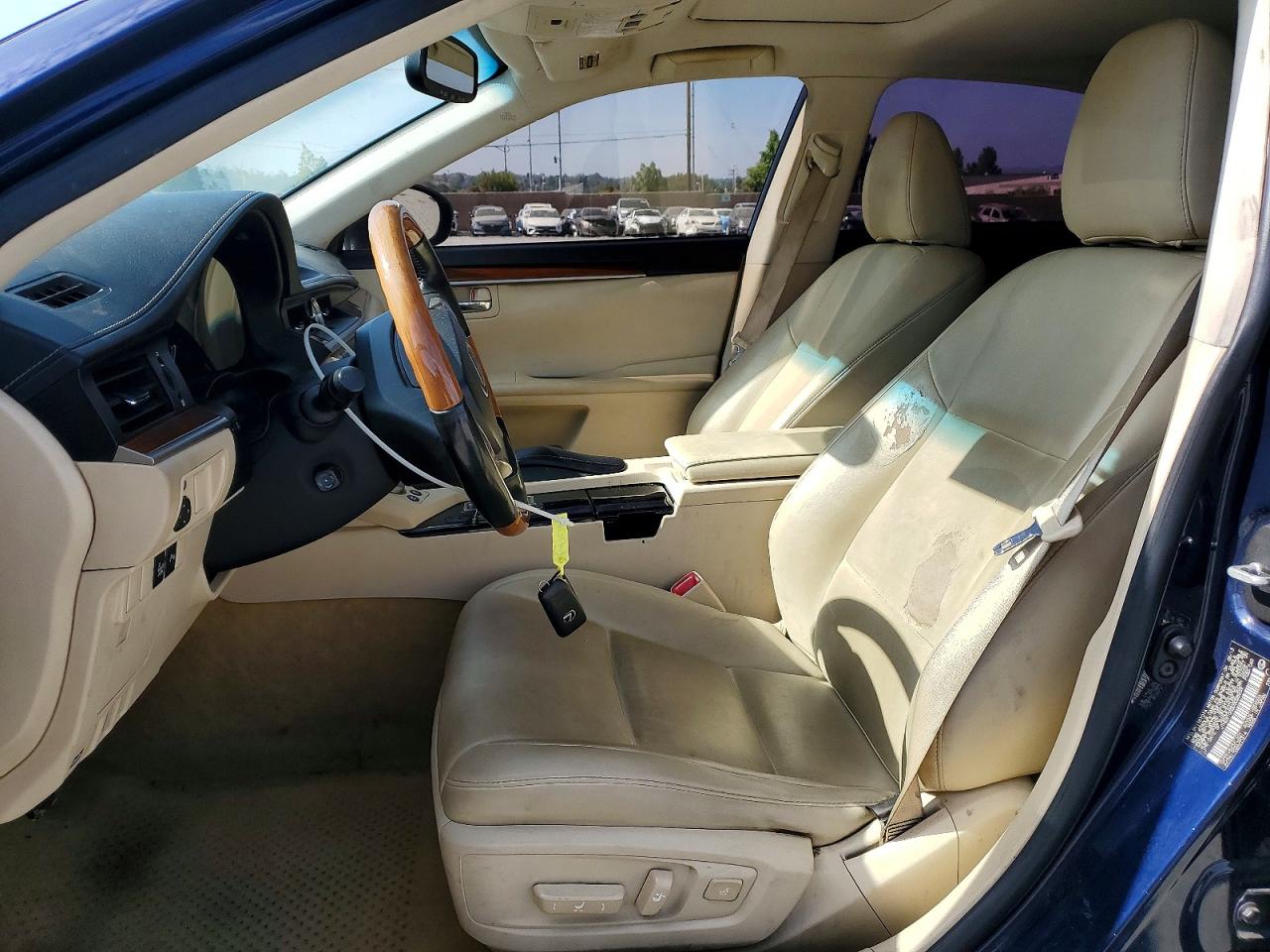2013 Lexus Es 300h Blue vin: JTHBW1GG2D2028939