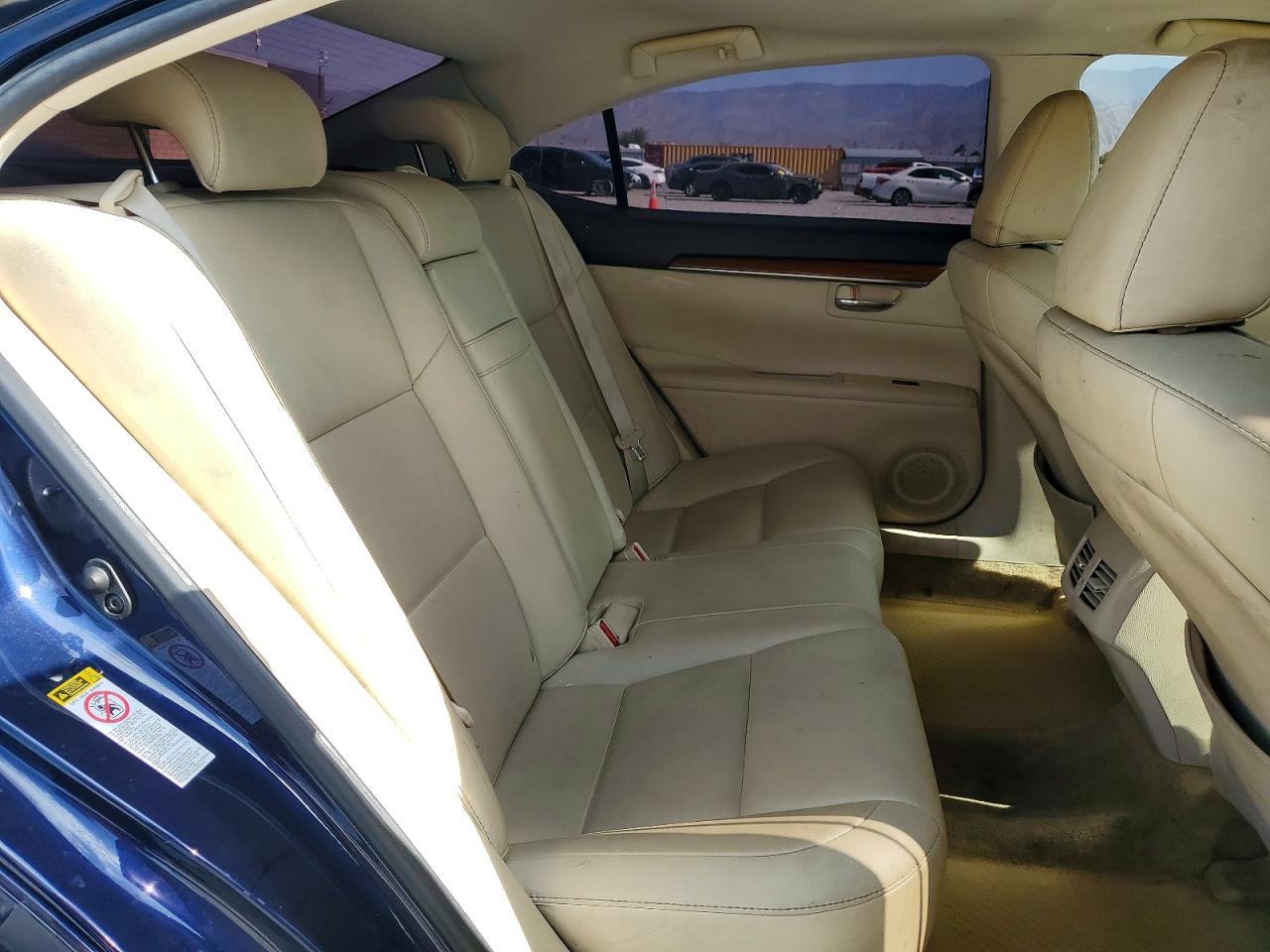 2013 Lexus Es 300h Blue vin: JTHBW1GG2D2028939