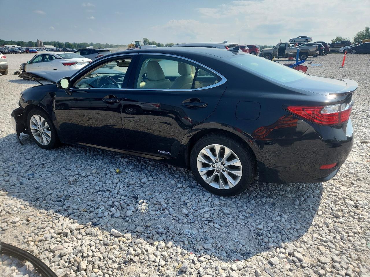 2014 Lexus Es 300h Black vin: JTHBW1GG2E2044852