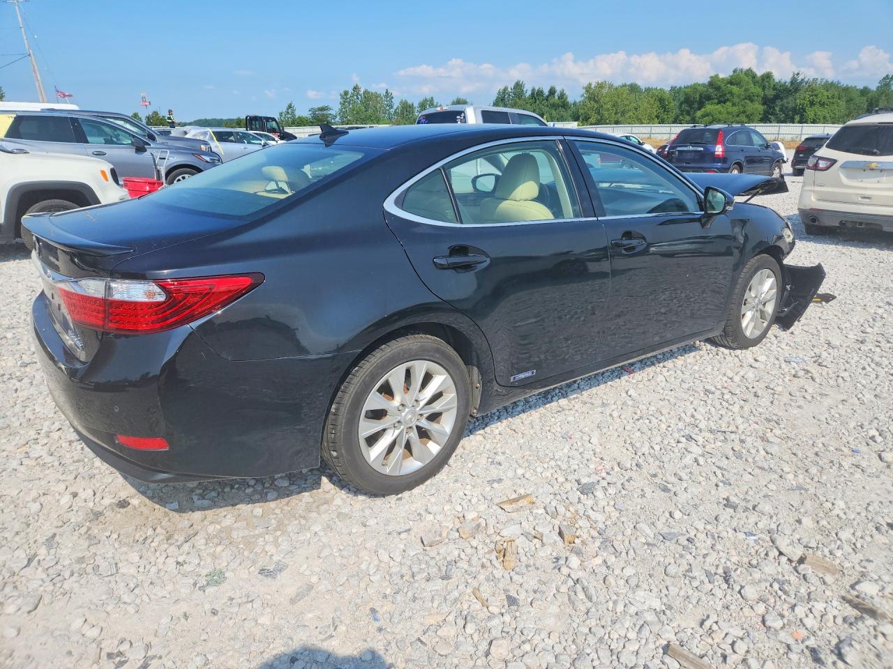 2014 Lexus Es 300h Black vin: JTHBW1GG2E2044852