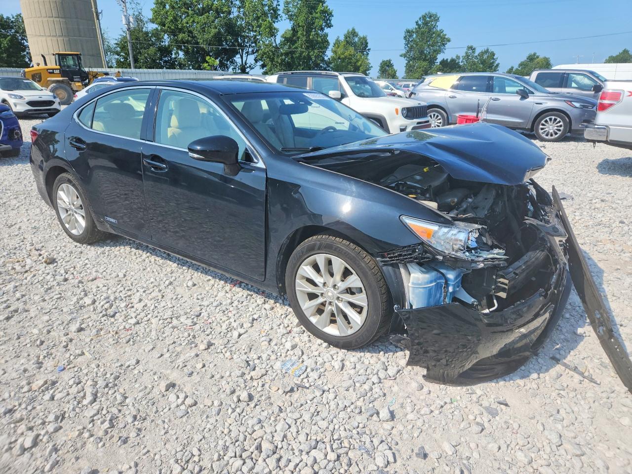 2014 Lexus Es 300h Black vin: JTHBW1GG2E2044852