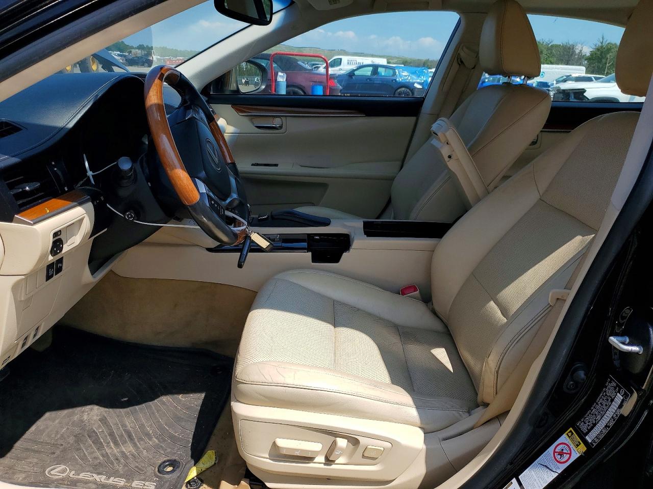 2014 Lexus Es 300h Black vin: JTHBW1GG2E2045130