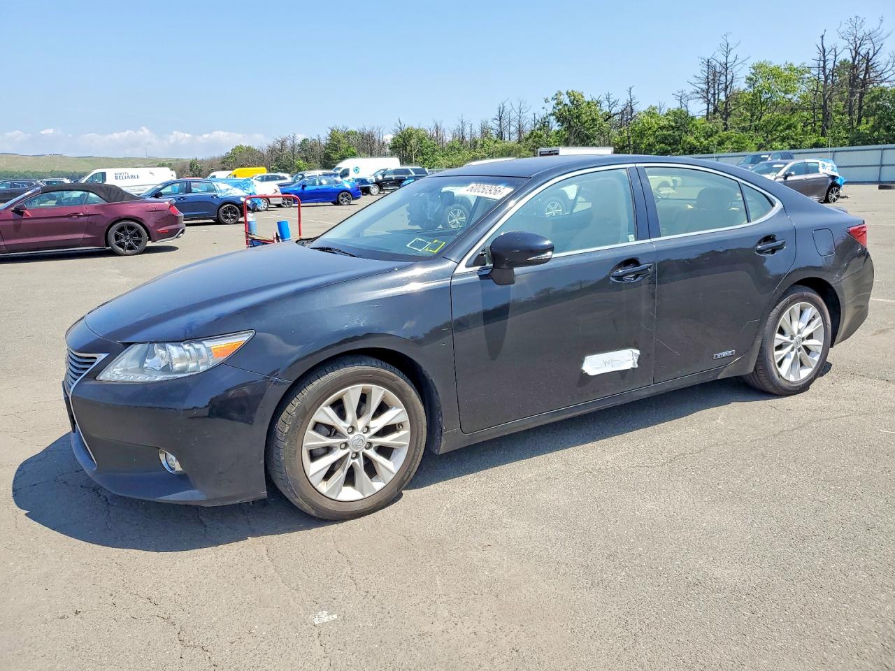 2014 Lexus Es 300h Black vin: JTHBW1GG2E2045130