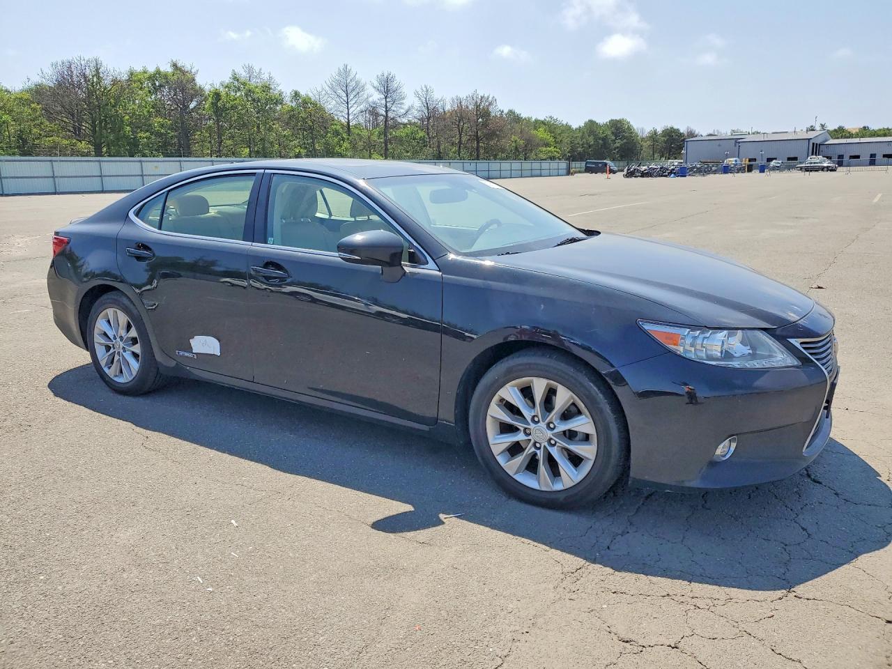 2014 Lexus Es 300h Black vin: JTHBW1GG2E2045130