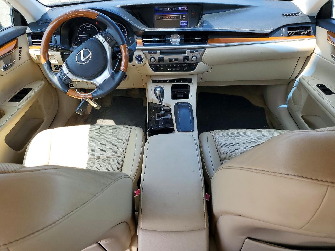 2014 Lexus Es 300h Black vin: JTHBW1GG2E2045130