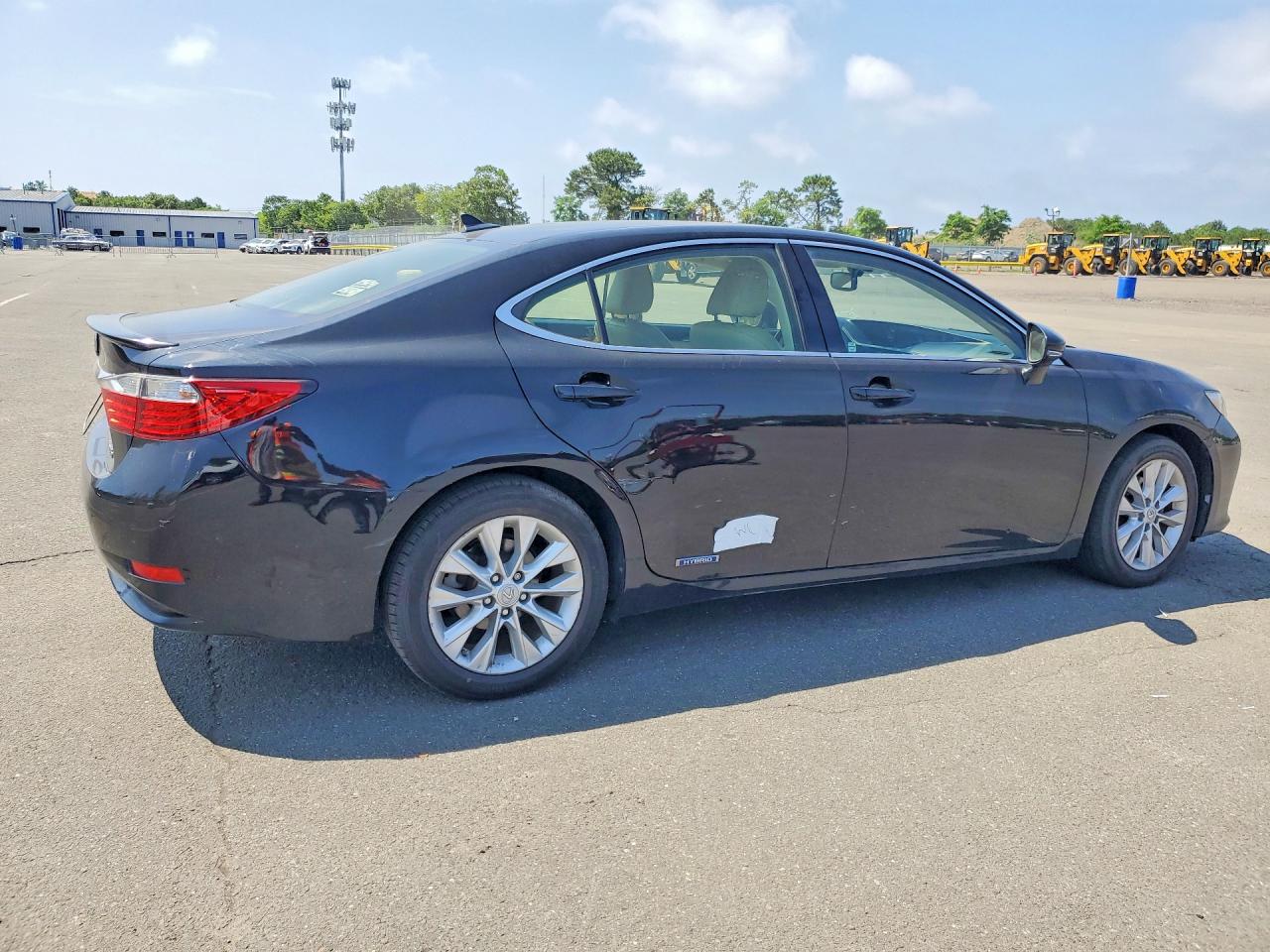 2014 Lexus Es 300h Black vin: JTHBW1GG2E2045130