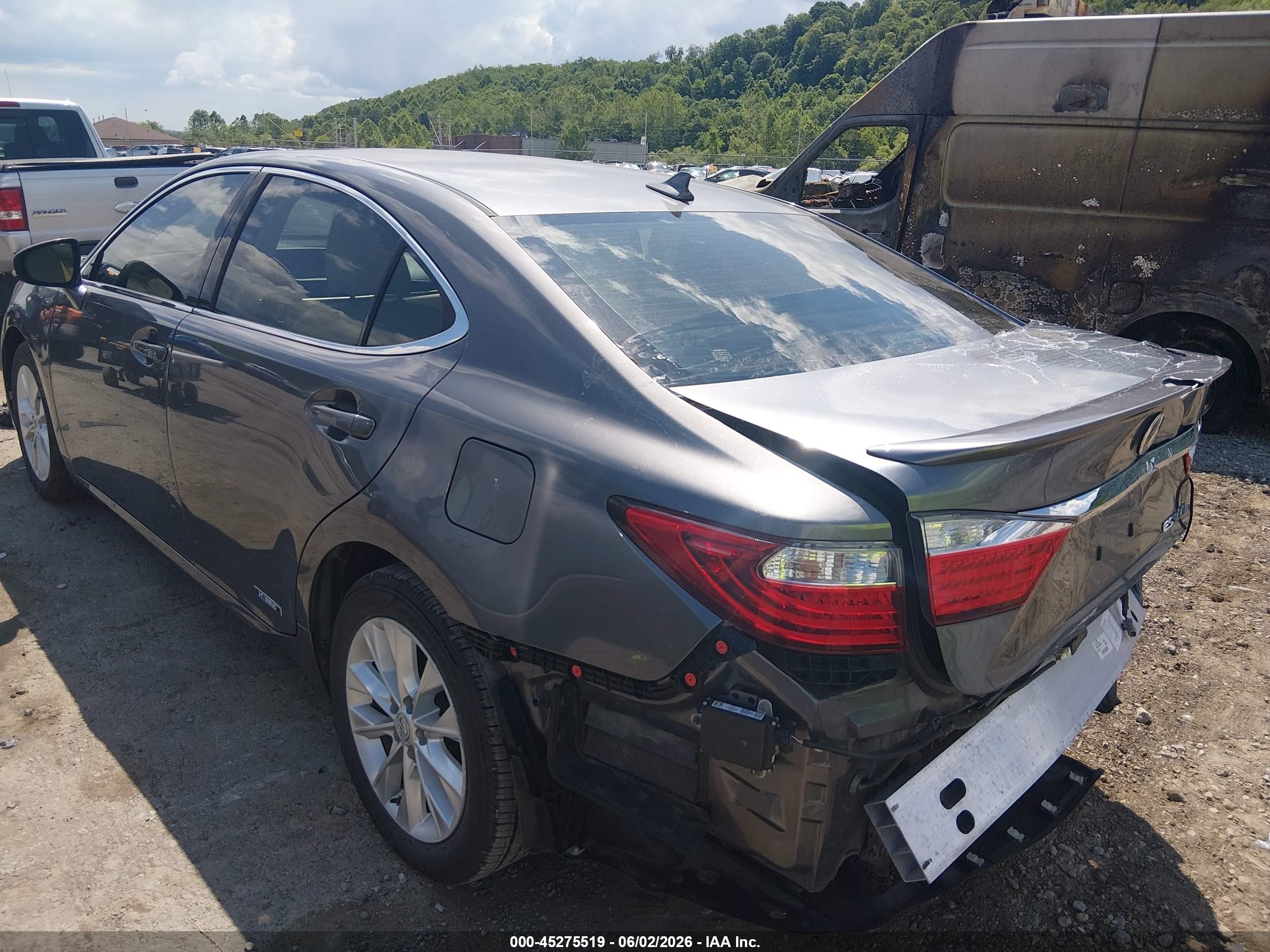 2014 Lexus Es 300h   Gray vin: JTHBW1GG2E2059318
