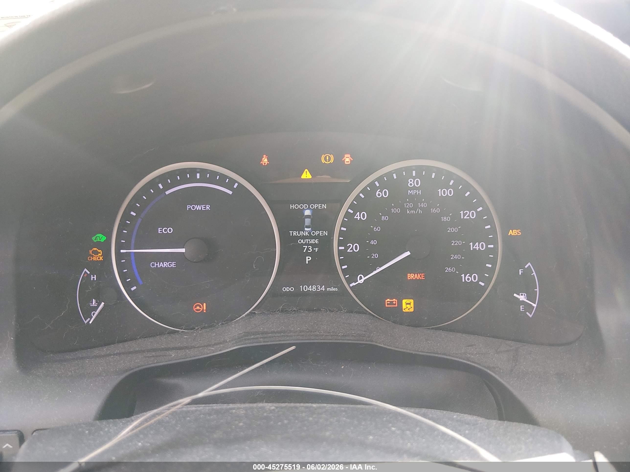 2014 Lexus Es 300h   Gray vin: JTHBW1GG2E2059318