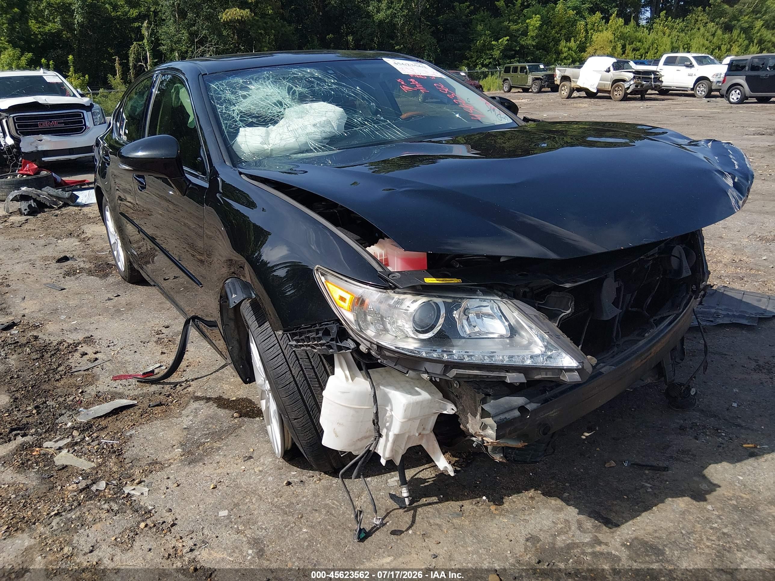 2015 Lexus Es 300h   Black vin: JTHBW1GG2F2084138