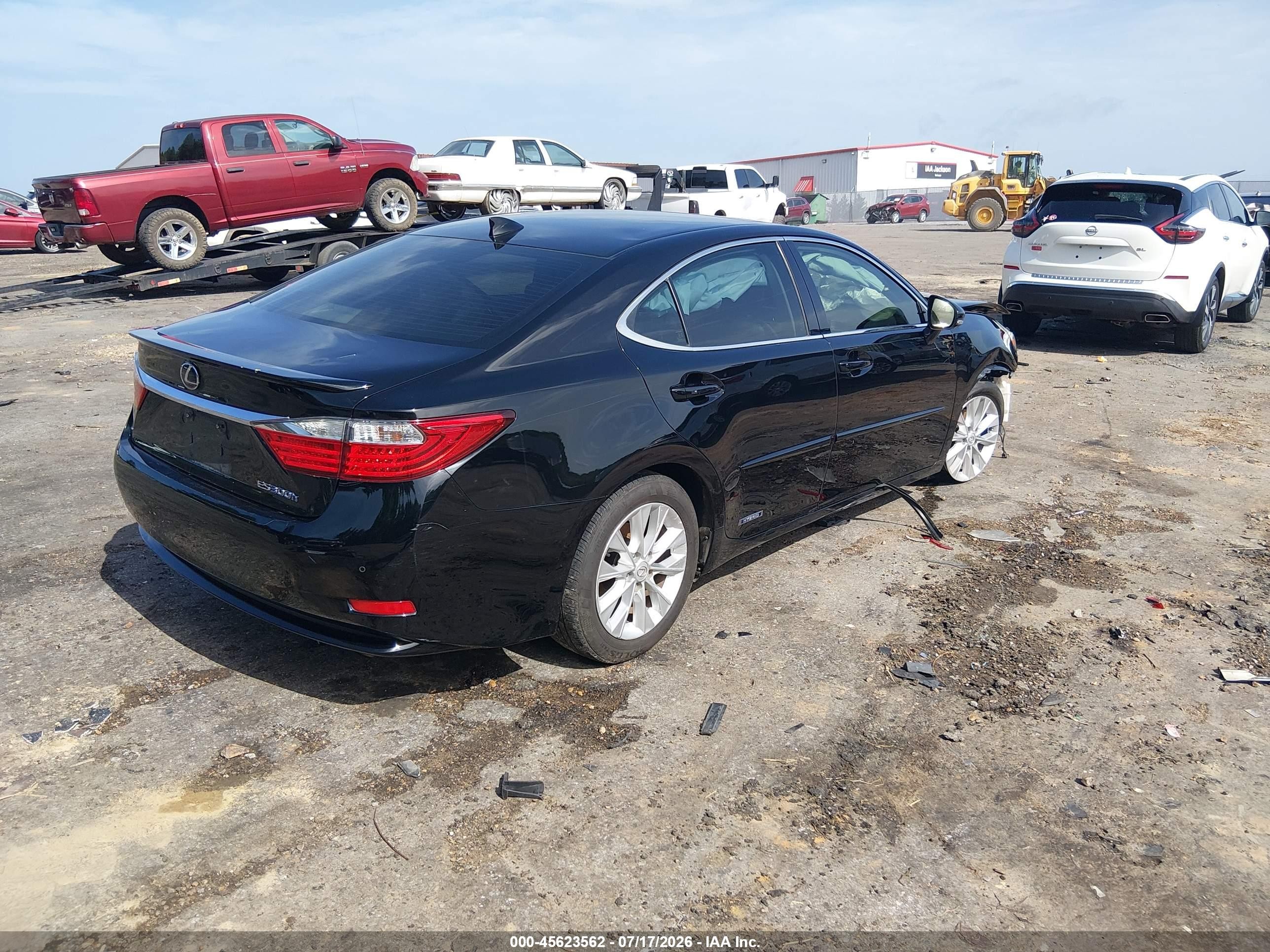 2015 Lexus Es 300h   Black vin: JTHBW1GG2F2084138