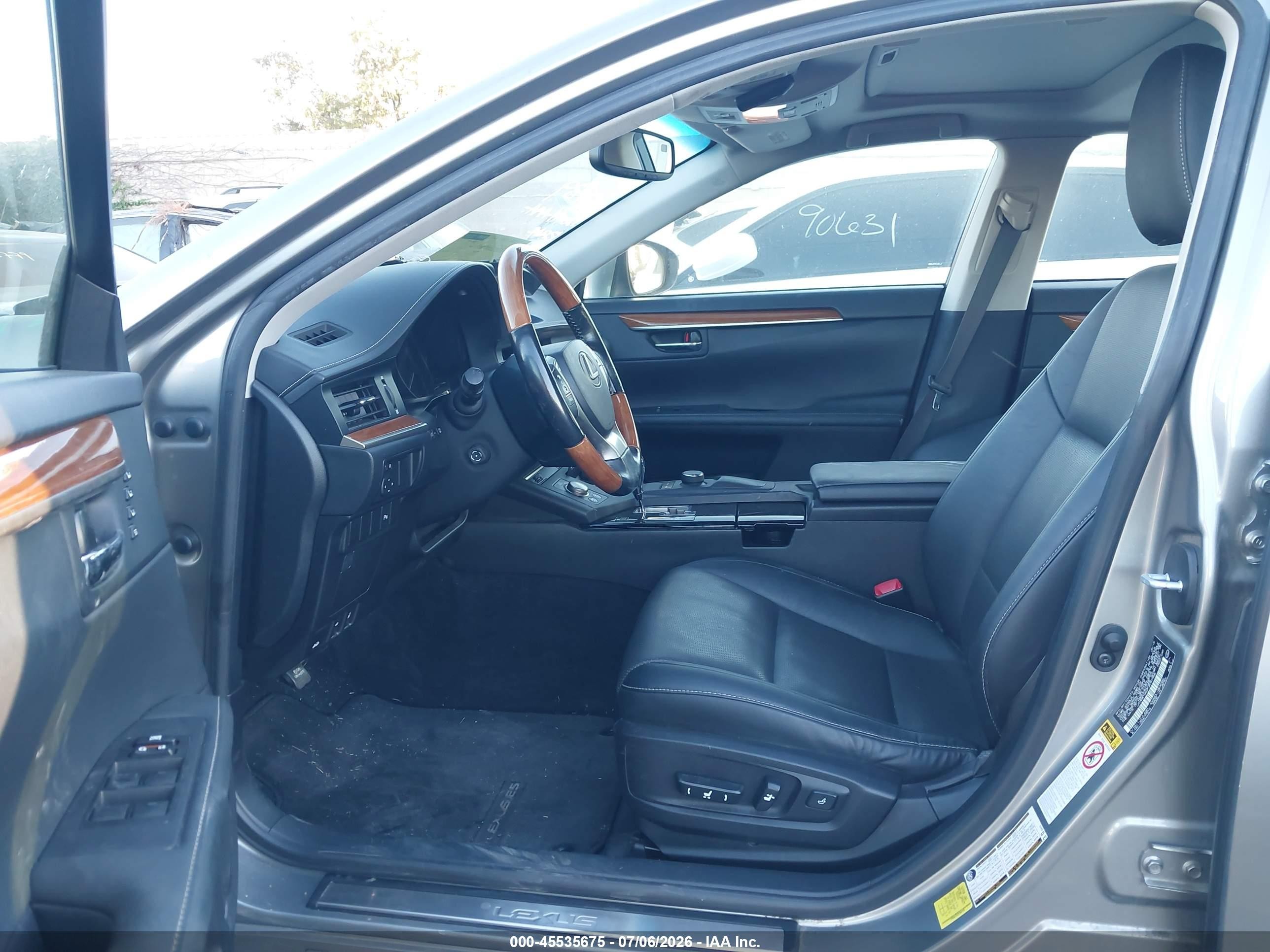 2015 Lexus Es 300h   Silver vin: JTHBW1GG2F2097956