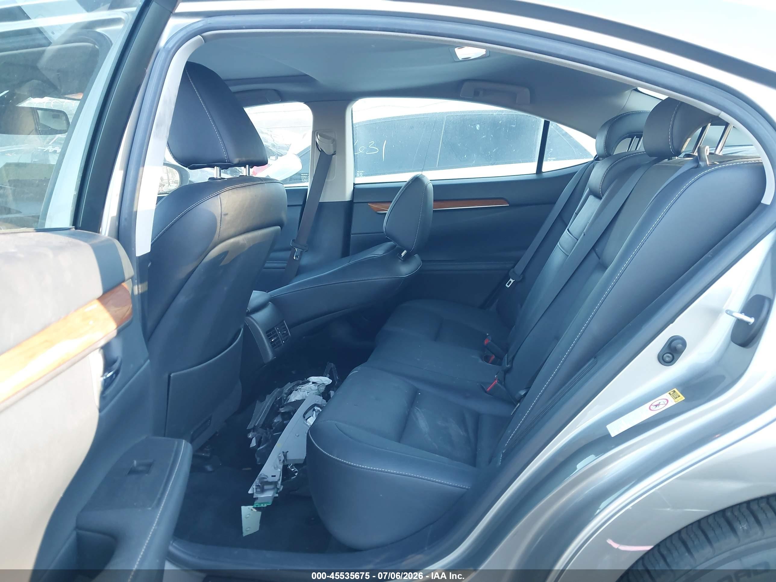 2015 Lexus Es 300h   Silver vin: JTHBW1GG2F2097956