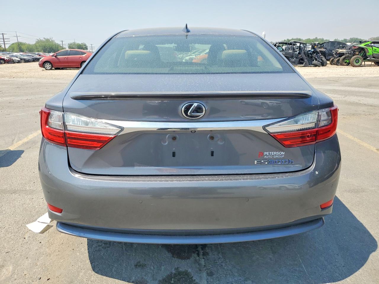 2016 Lexus Es 300h Charcoal vin: JTHBW1GG2G2113932
