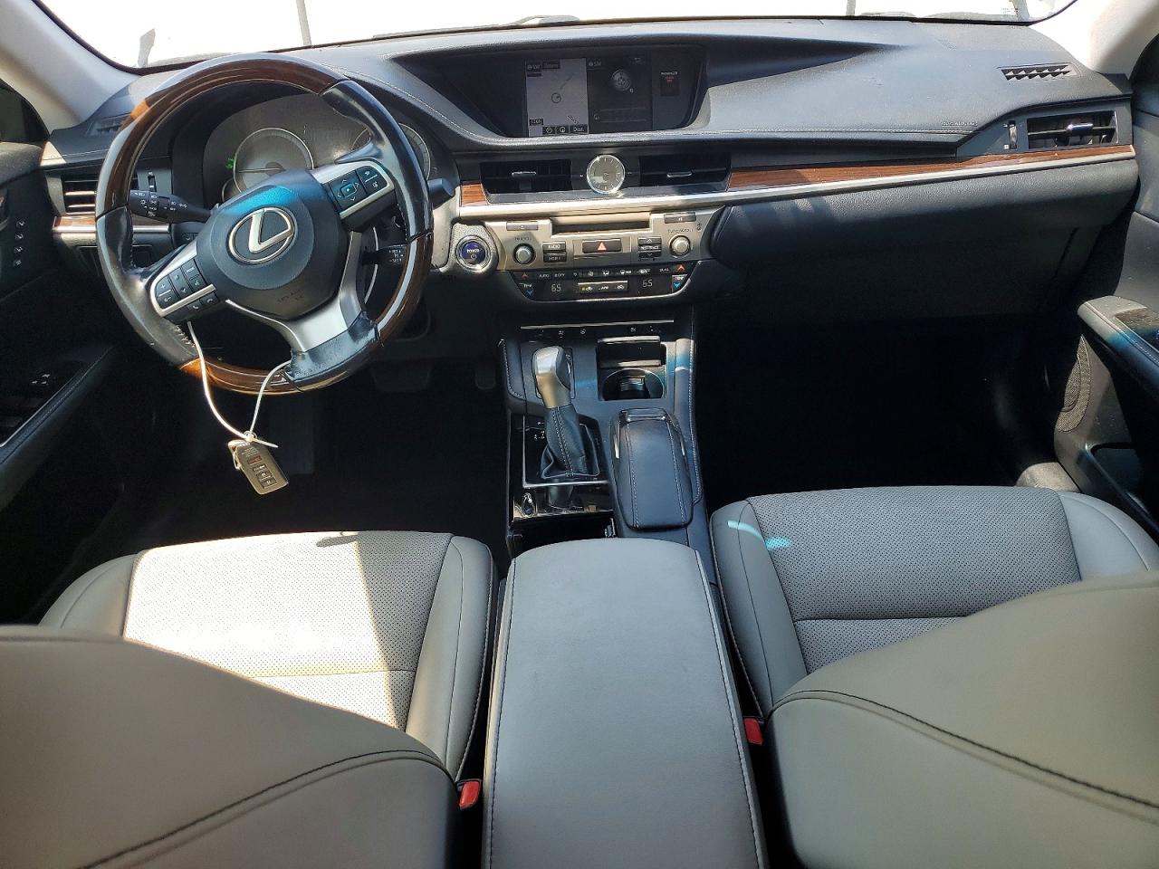 2016 Lexus Es 300h Charcoal vin: JTHBW1GG2G2113932