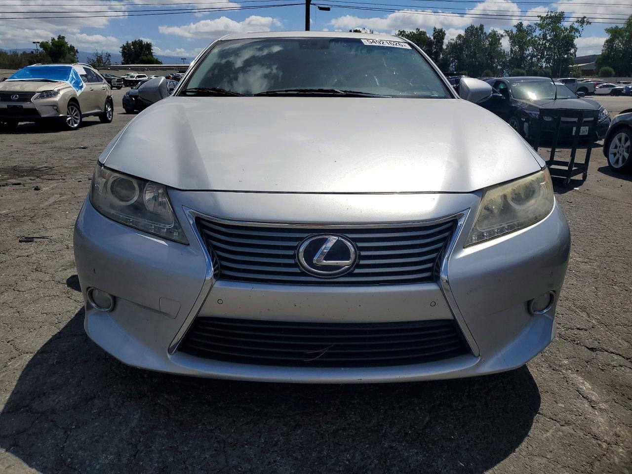 2013 Lexus Es 300h Silver vin: JTHBW1GG3D2001152