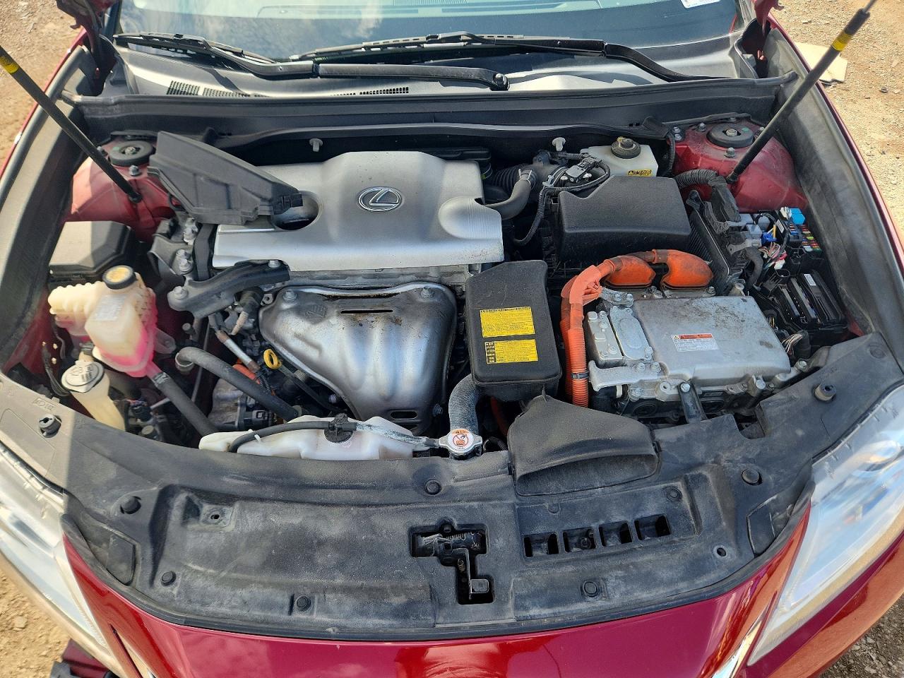 2013 Lexus Es 300h Red vin: JTHBW1GG3D2007825