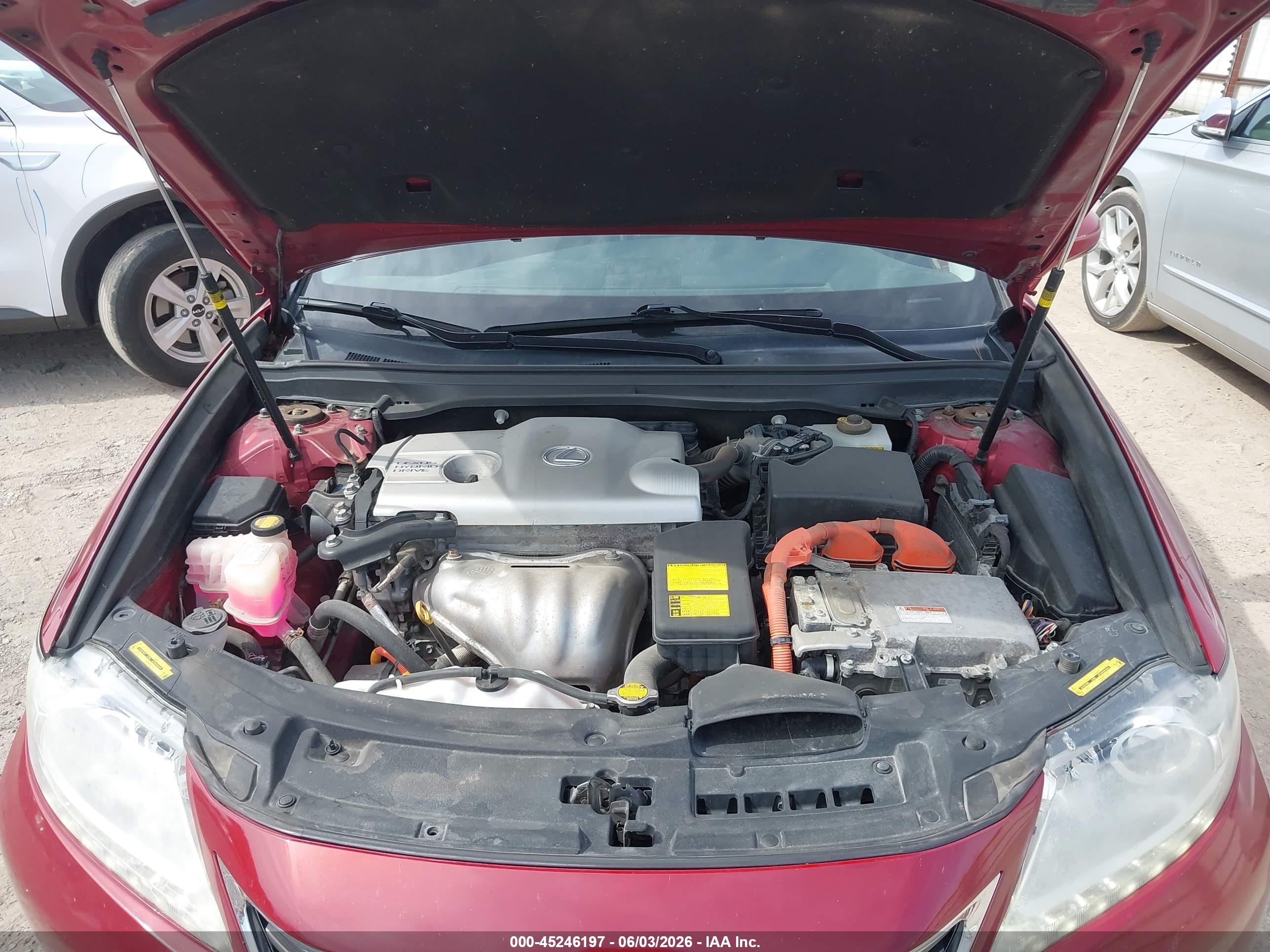 2013 Lexus Es 300h   Красный vin: JTHBW1GG3D2008702