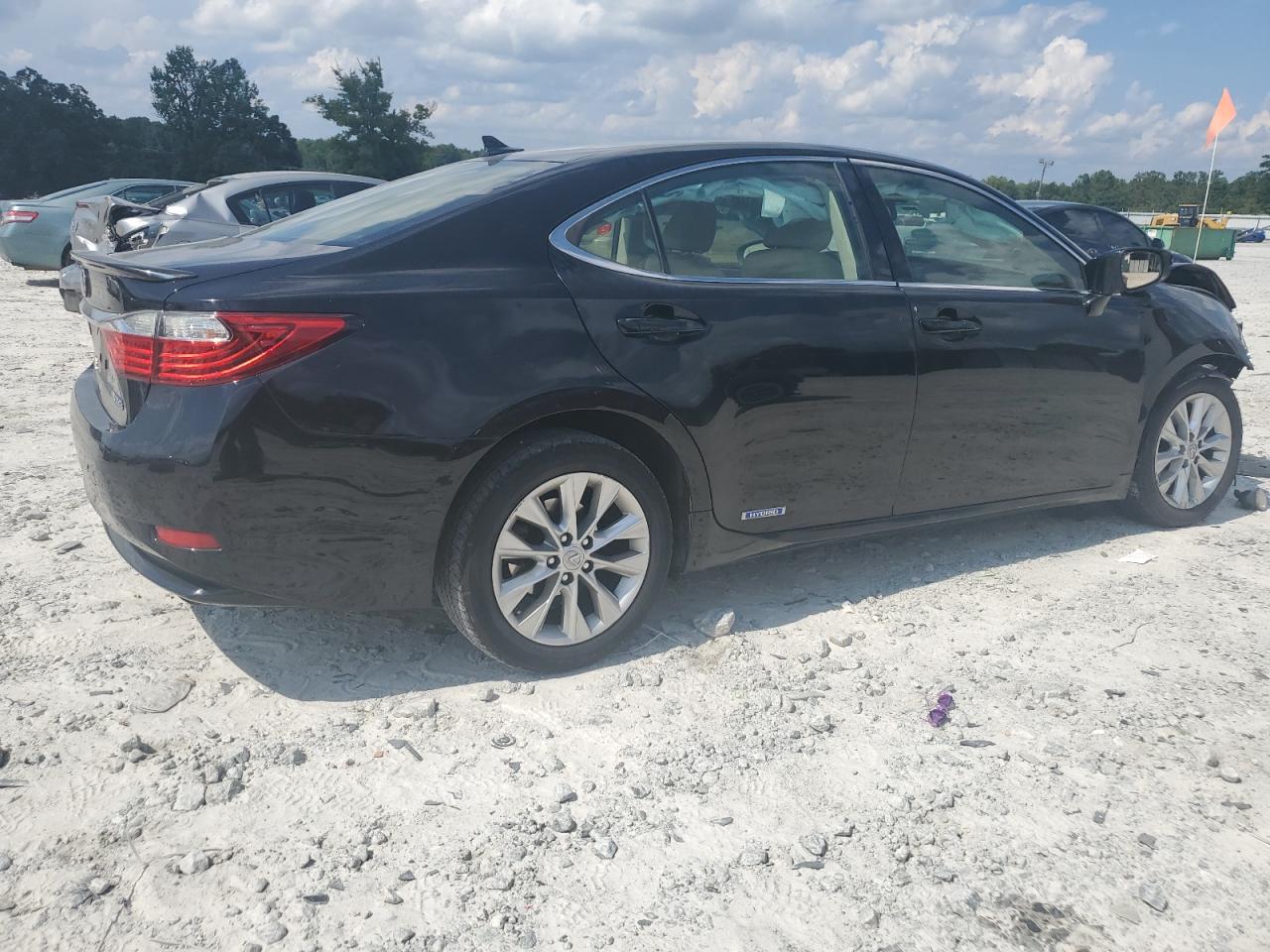 2013 Lexus Es 300h Black vin: JTHBW1GG3D2009011
