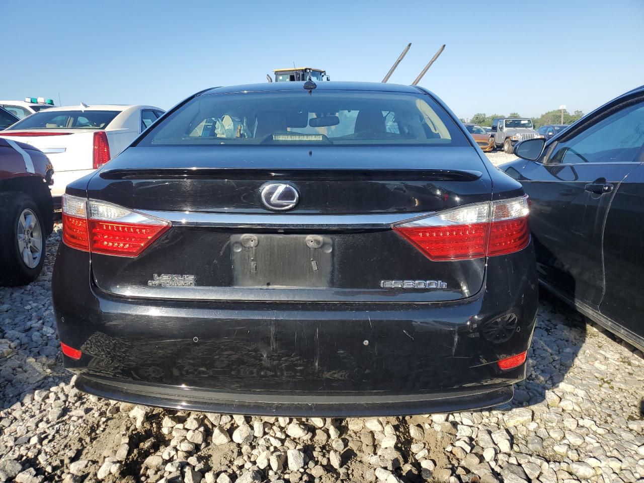 2013 Lexus Es 300h Black vin: JTHBW1GG3D2009011