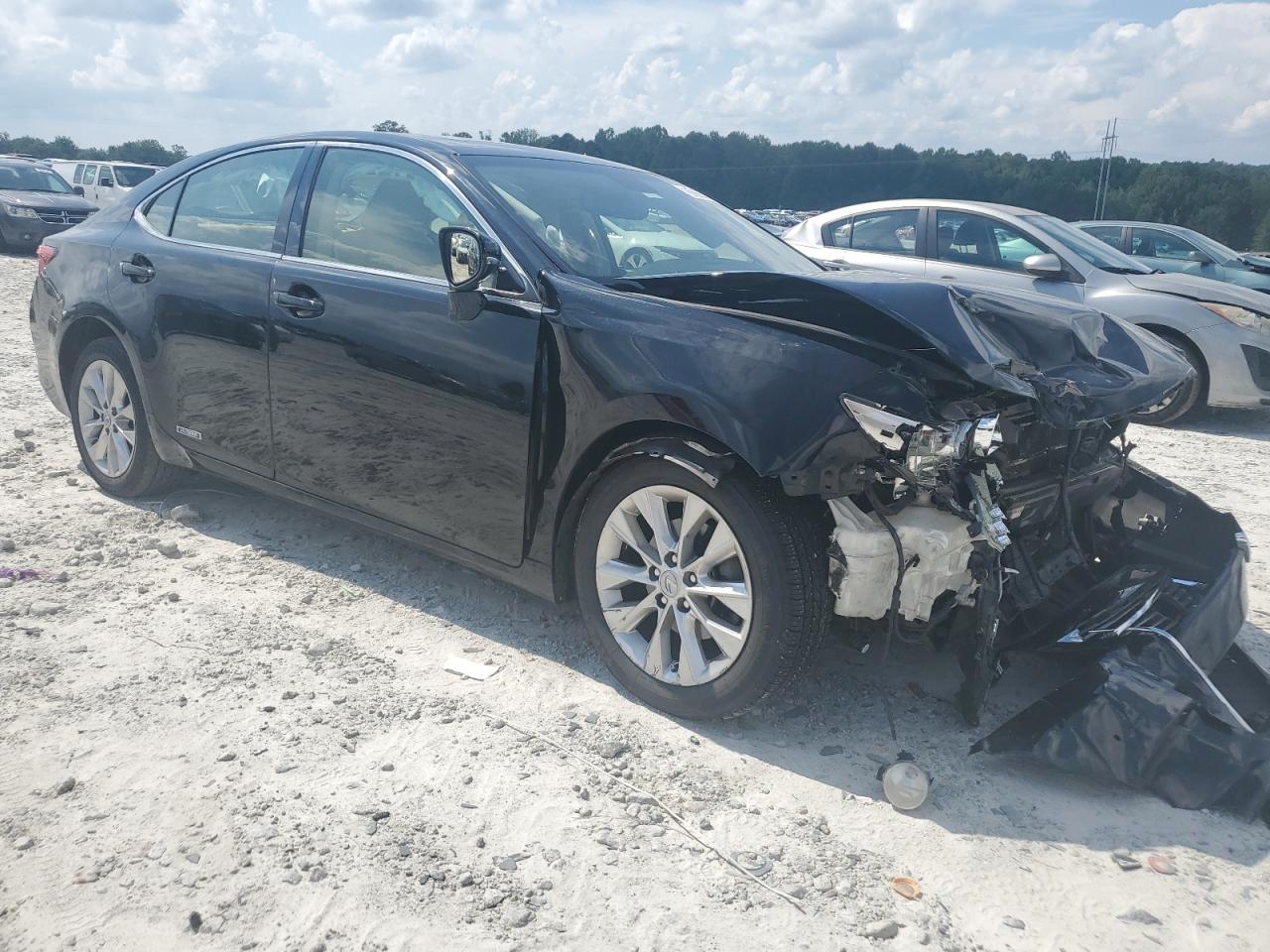 2013 Lexus Es 300h Black vin: JTHBW1GG3D2009011