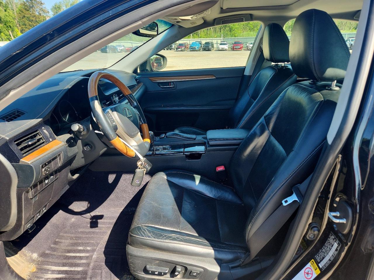 2013 Lexus Es 300h Black vin: JTHBW1GG3D2011096