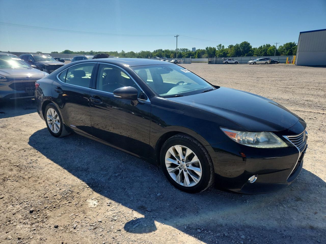 2013 Lexus Es 300h Black vin: JTHBW1GG3D2011096