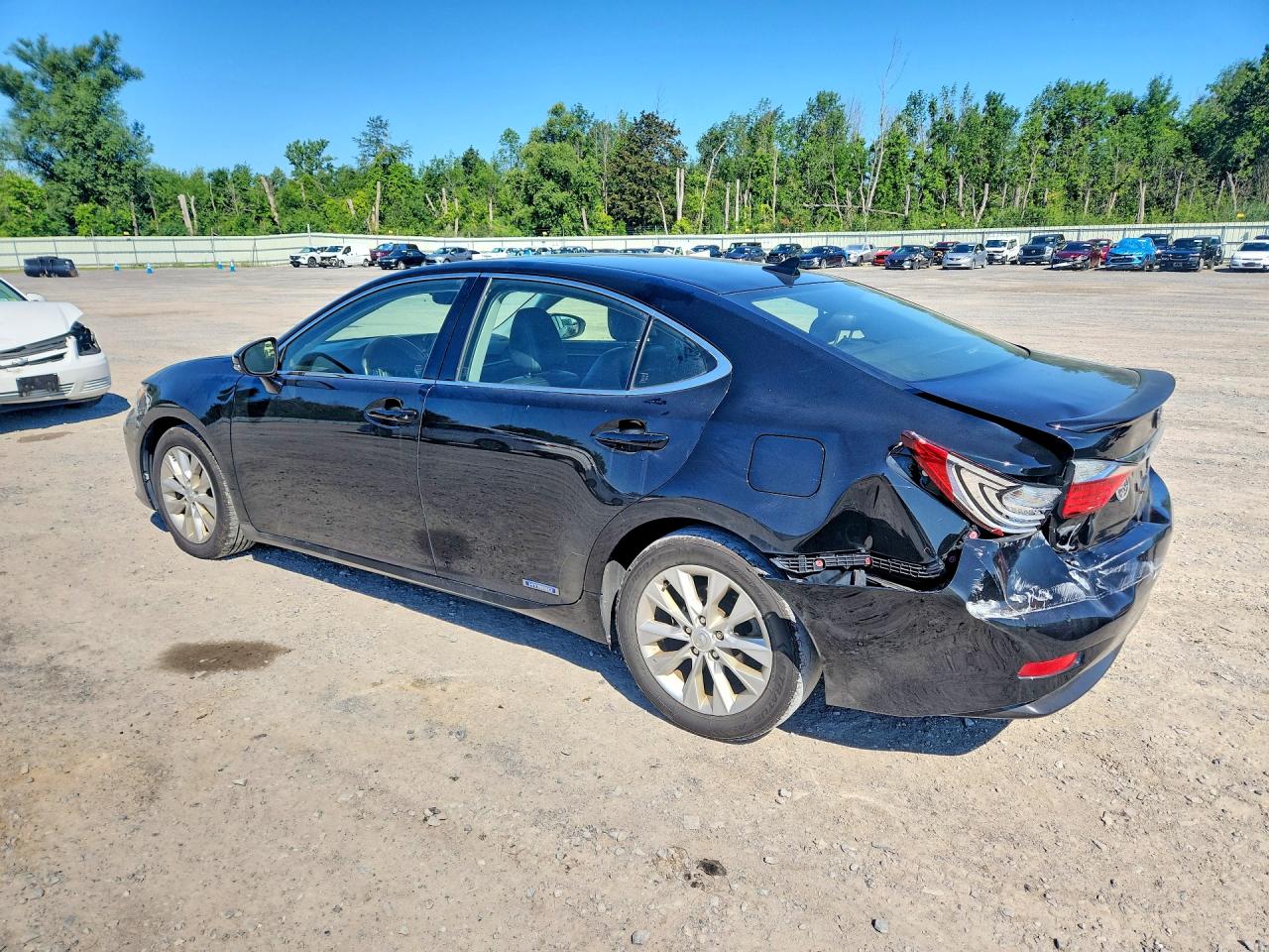 2013 Lexus Es 300h Black vin: JTHBW1GG3D2011096