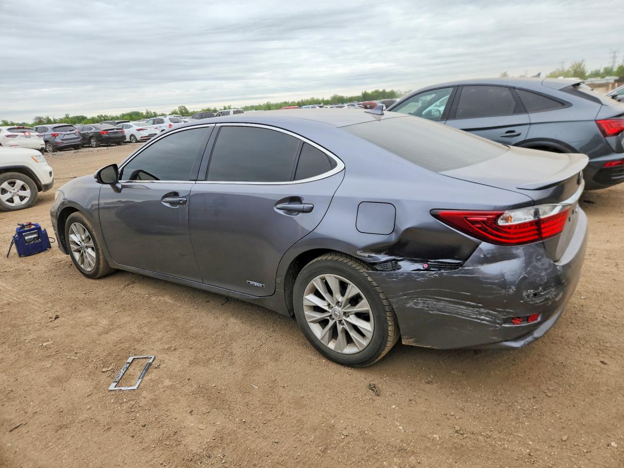 2013 Lexus Es 300h Gray vin: JTHBW1GG3D2021482