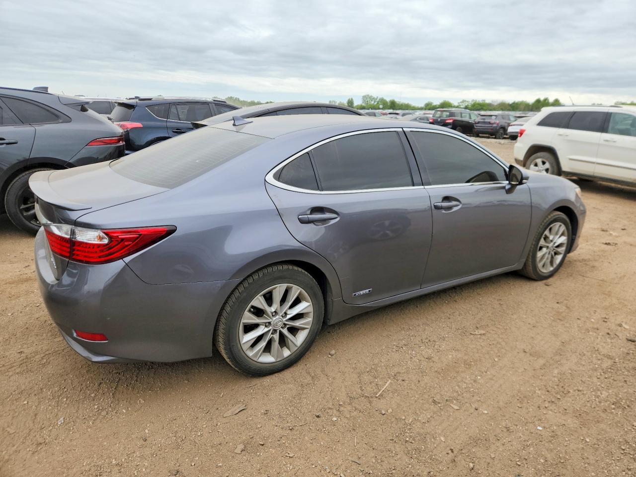 2013 Lexus Es 300h Gray vin: JTHBW1GG3D2021482