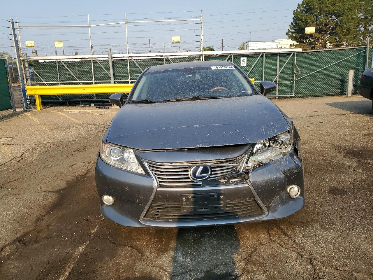 2013 Lexus Es 300h Gray vin: JTHBW1GG3D2021885