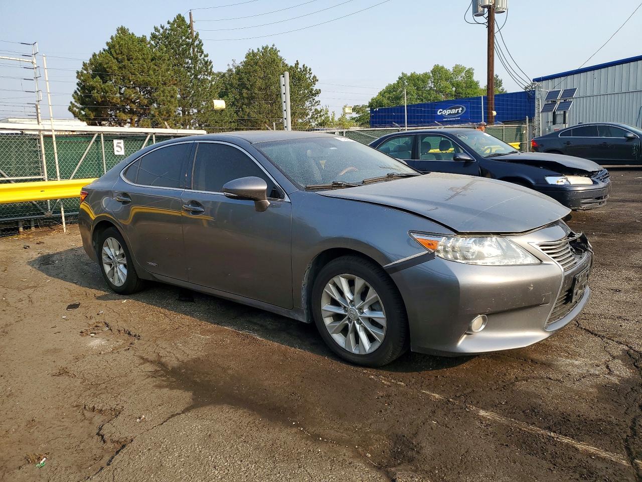 2013 Lexus Es 300h Gray vin: JTHBW1GG3D2021885