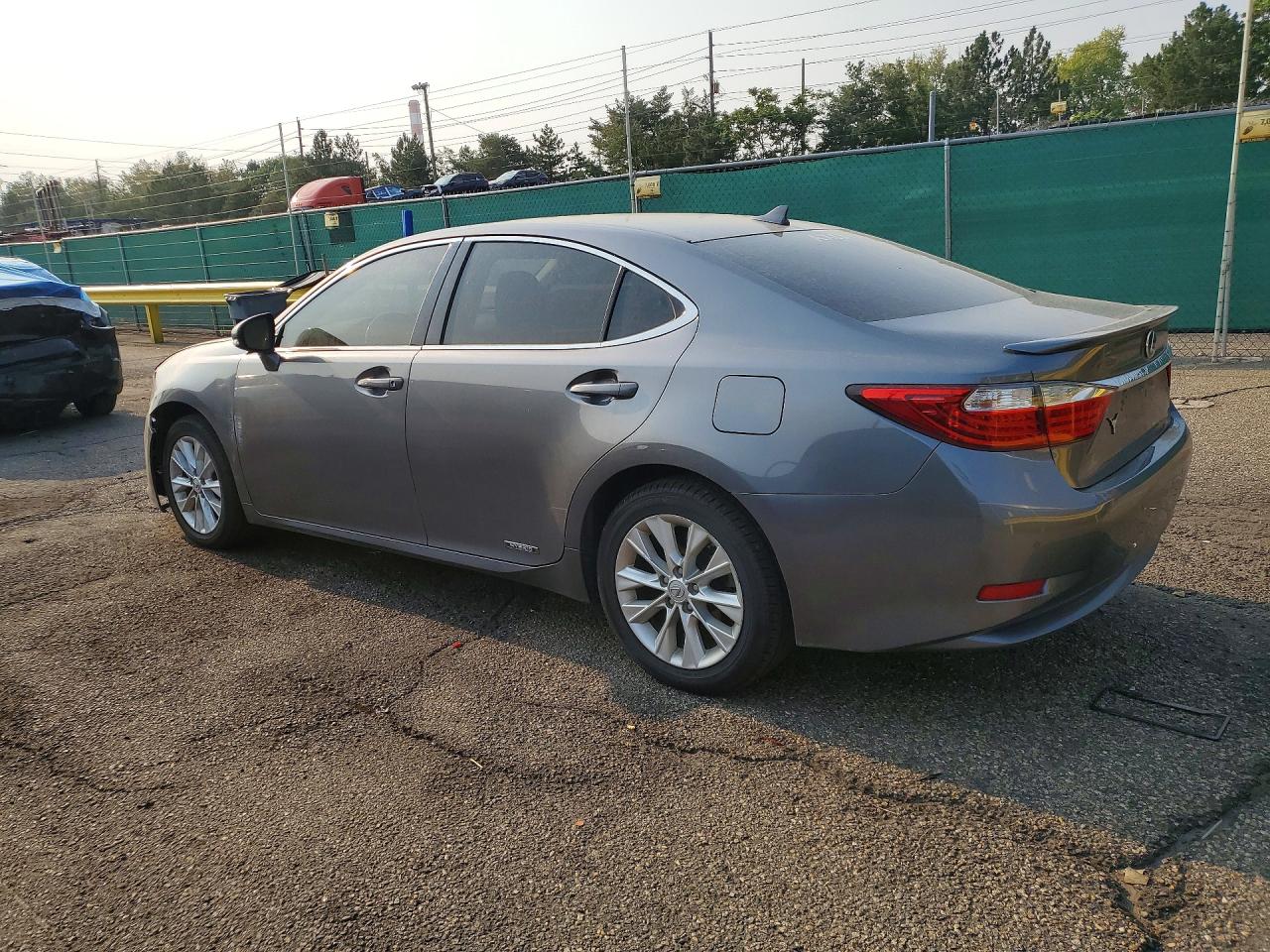 2013 Lexus Es 300h Gray vin: JTHBW1GG3D2021885