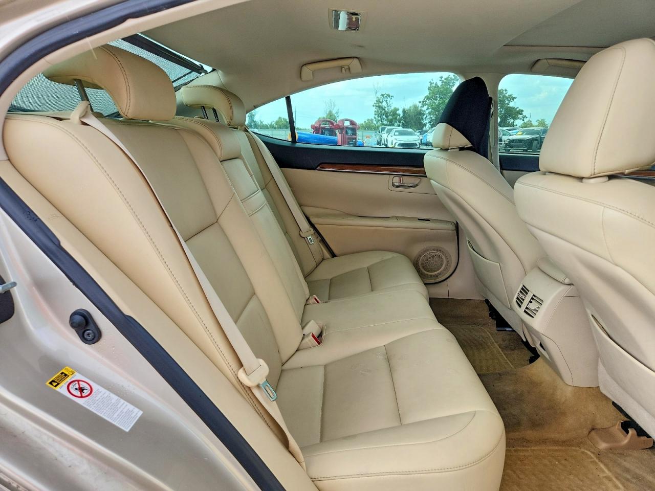 2013 Lexus Es 300h Beige vin: JTHBW1GG4D2003265