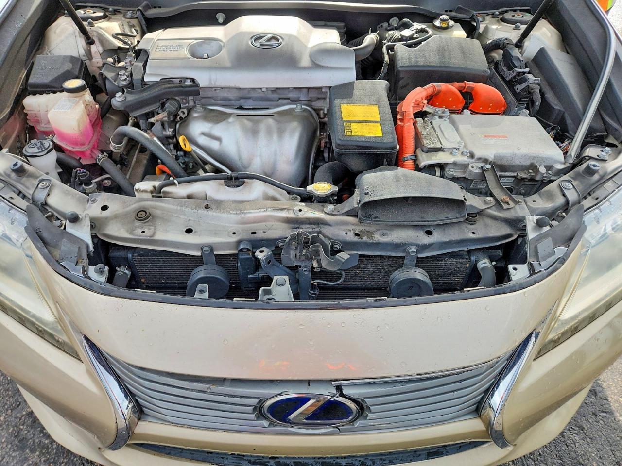 2013 Lexus Es 300h Beige vin: JTHBW1GG4D2003265