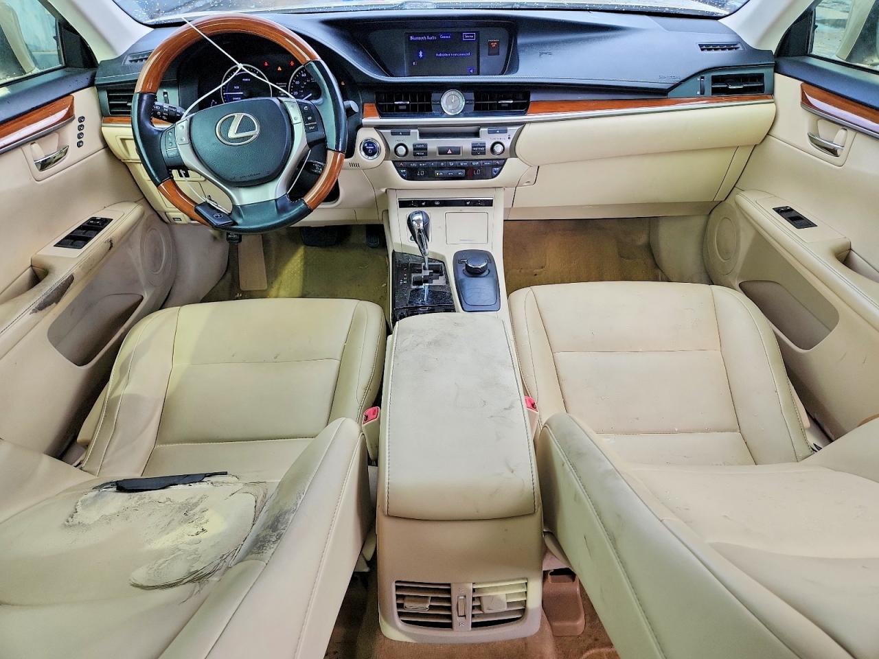 2013 Lexus Es 300h Beige vin: JTHBW1GG4D2003265