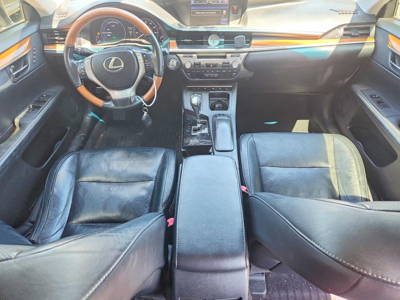 2013 Lexus Es 300h Black vin: JTHBW1GG4D2003797