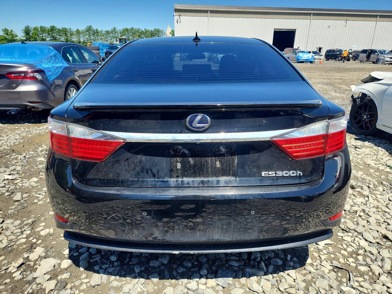 2013 Lexus Es 300h Black vin: JTHBW1GG4D2003797
