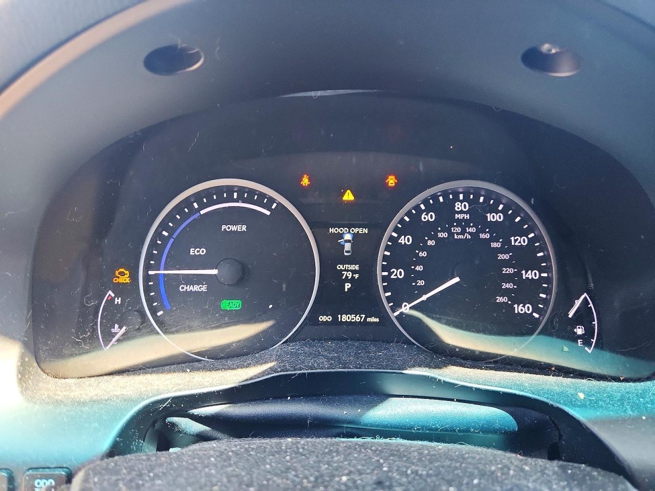 2013 Lexus Es 300h Black vin: JTHBW1GG4D2003797