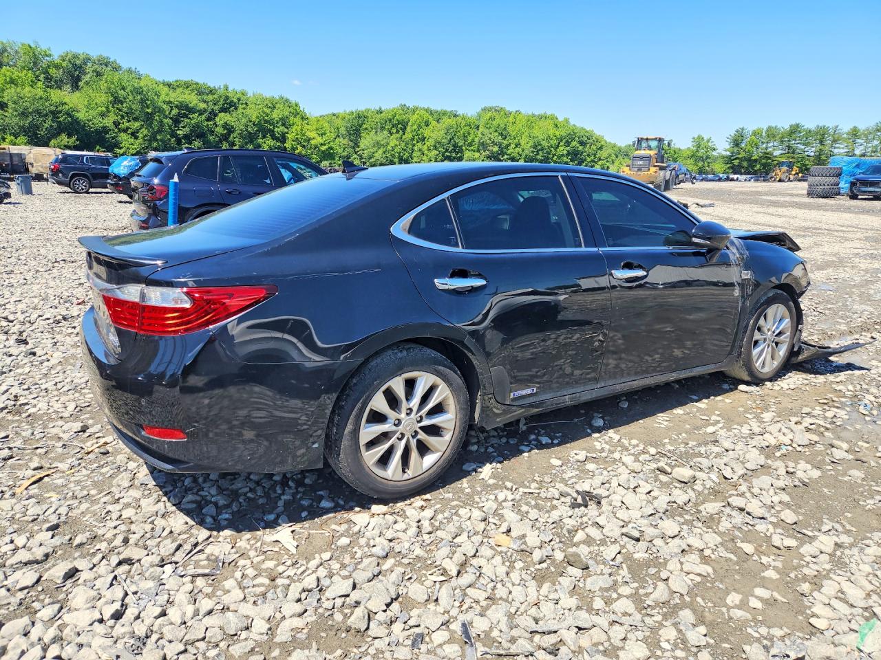 2013 Lexus Es 300h Black vin: JTHBW1GG4D2003797